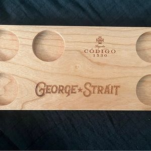 George Strait Shotglass Holder
